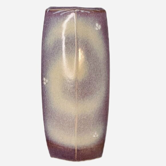 Vintage Studio Art Ceramic Vase Soft Pastel Tones Pacific Pottery James Brooke - Picture 6 of 12